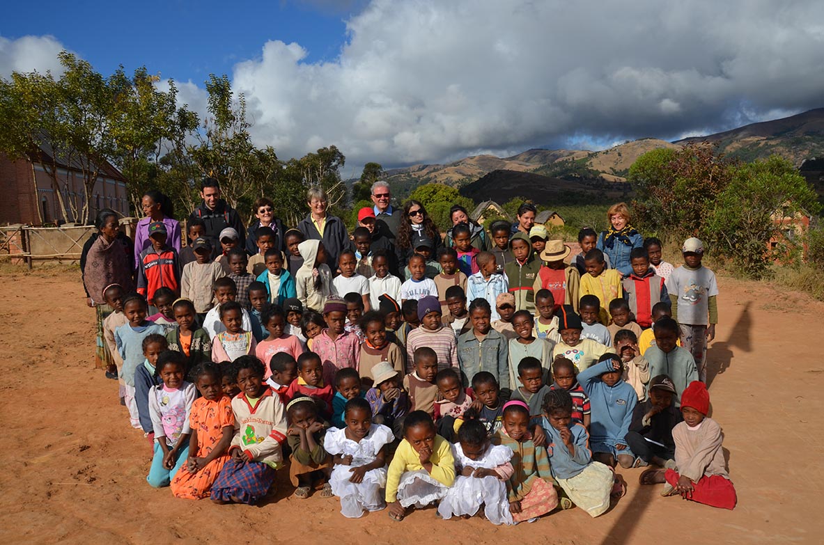 Madagascar, visita alle scuole