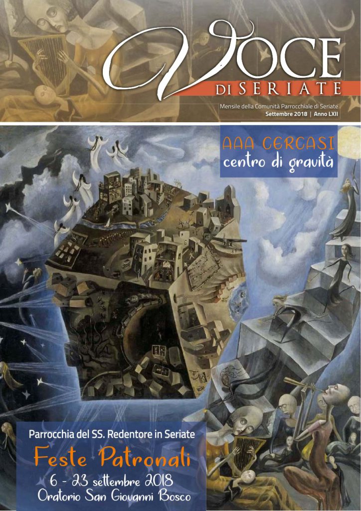 Copertina della Voce di Seriate, settembre 2018