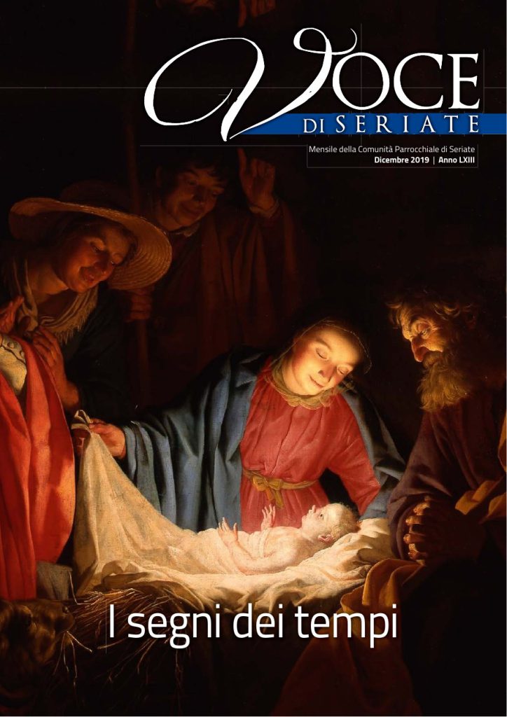 Copertina della Voce di Seriate, dicembre 2019